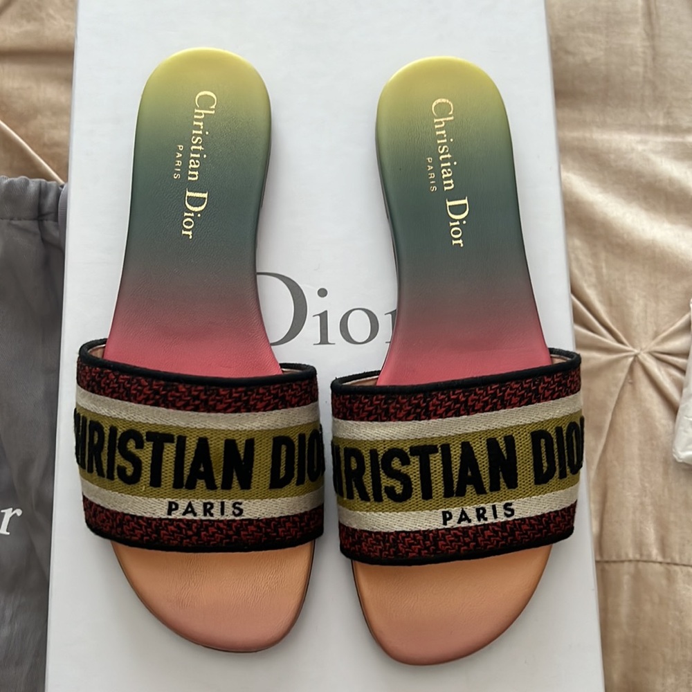 DIOR dway multicolor sandals